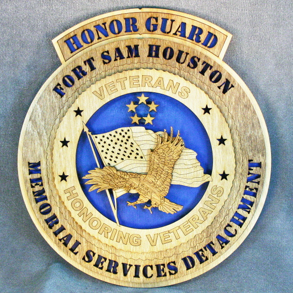 Fort Sam Houston Honor Guard Wall Tribute